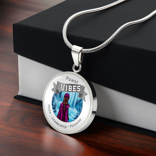 Power Vibes Charm Necklace — Spirit of the Frozen Champion ShineOn Fulfillment