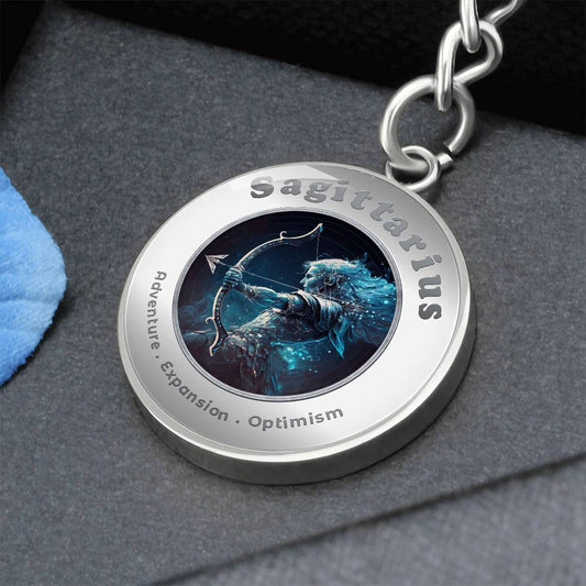 Sagittarius - Charm Keychain ShineOn Fulfillment