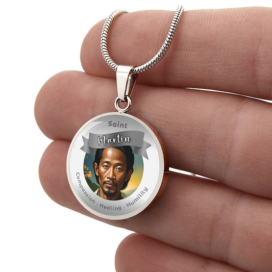 Saint Martin - Charm Necklace ShineOn Fulfillment
