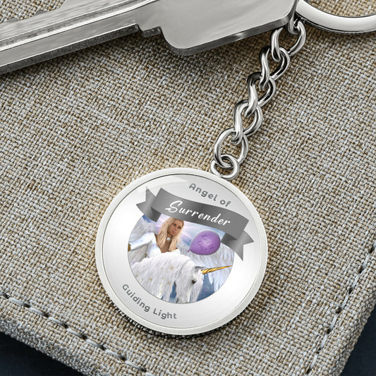 Surrender - Guardian Angel Charm Keychain ShineOn Fulfillment