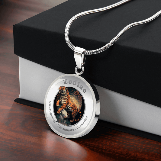 Tiger - Chinese Zodiac - Charm Necklace ShineOn Fulfillment