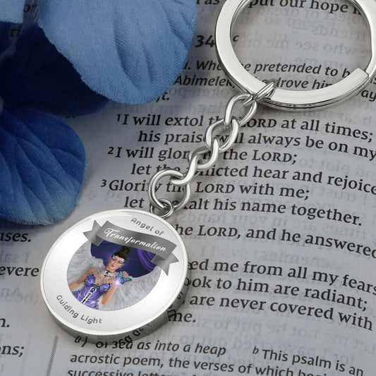Transformation - Guardian Angel Charm Keychain ShineOn Fulfillment