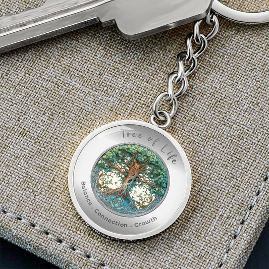 Tree of Life - Charm Keychain ShineOn Fulfillment