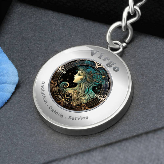 Virgo - Charm Keychain ShineOn Fulfillment
