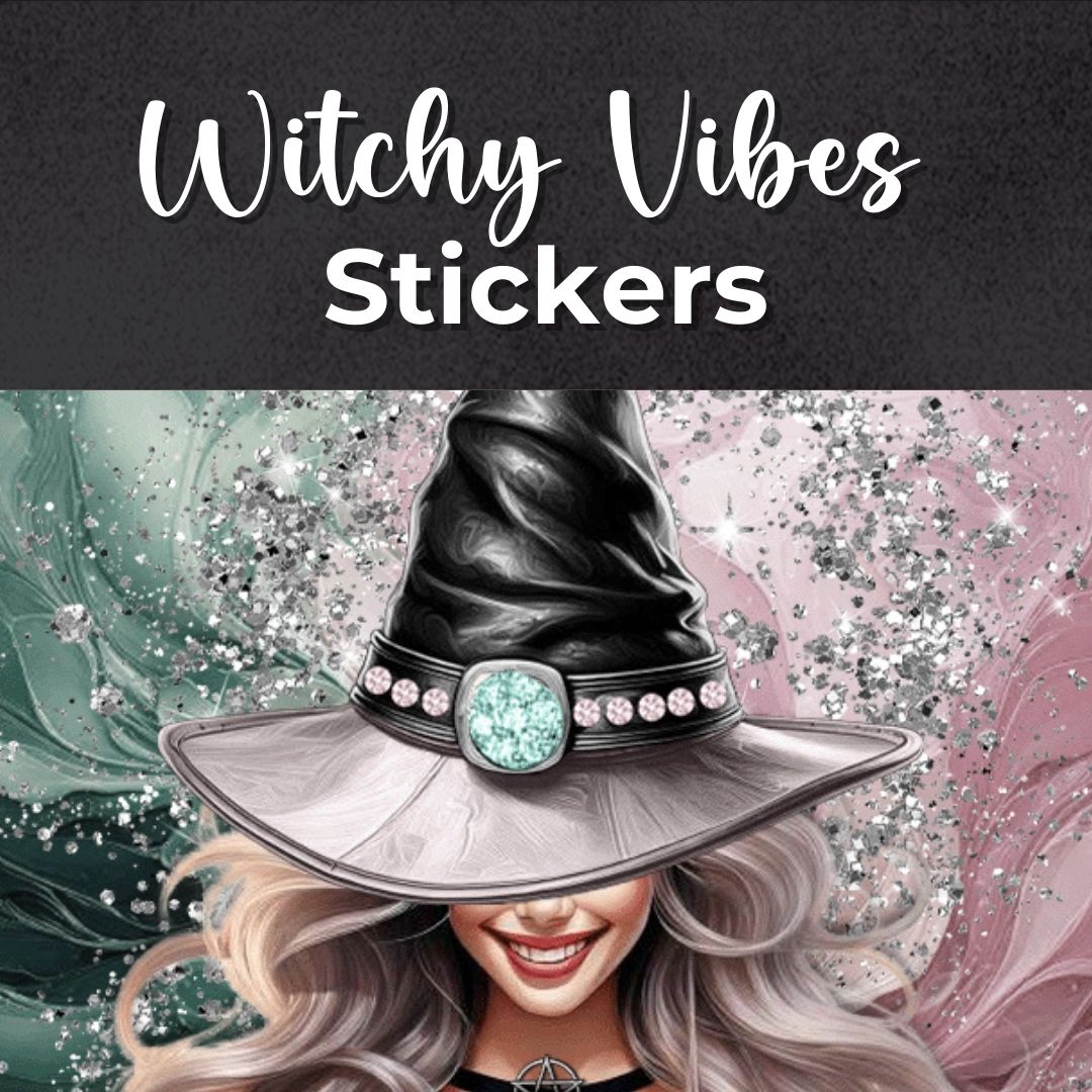 Witchy Vibes Printable Stickers More Than Charms Digital