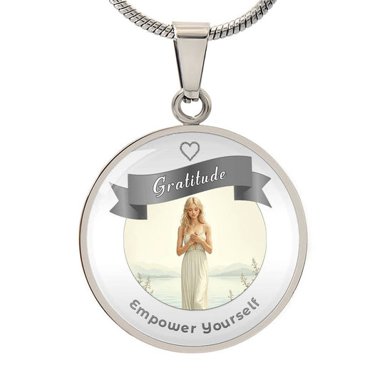 Gratitude Affirmation Pendant