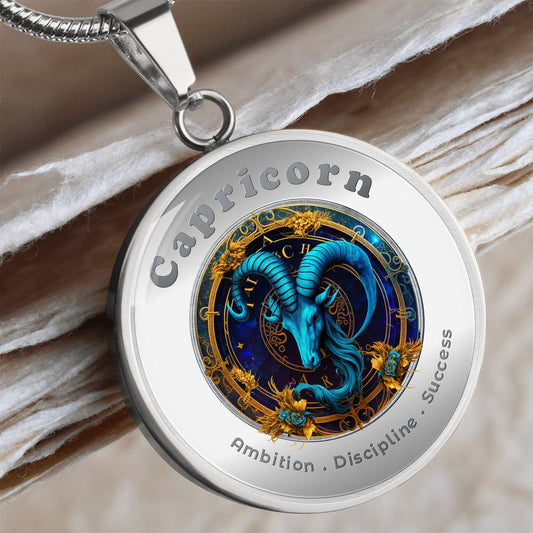 Capricorn - Charm Necklace ShineOn Fulfillment