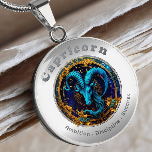 Capricorn - Charm Necklace ShineOn Fulfillment