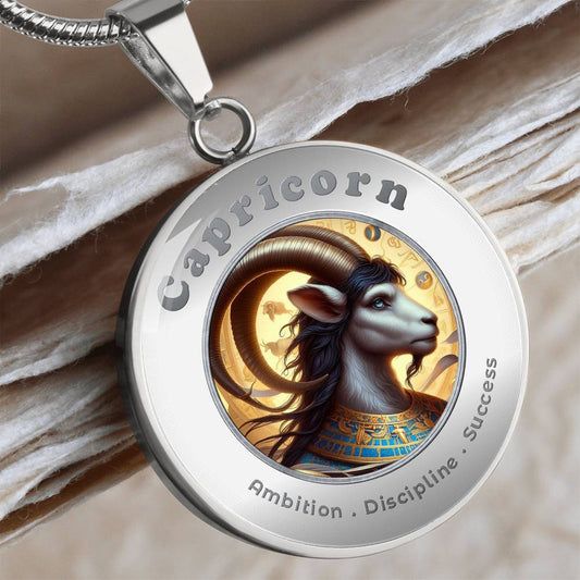 Capricorn - Charm Necklace ShineOn Fulfillment