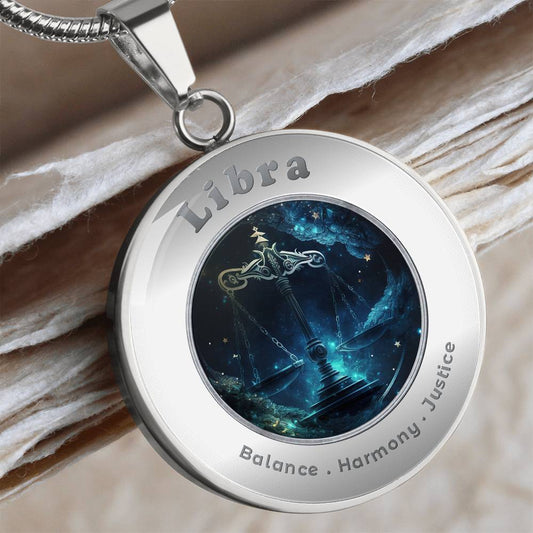 Libra- Charm Necklace ShineOn Fulfillment