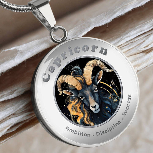 Capricorn - Charm Necklace ShineOn Fulfillment