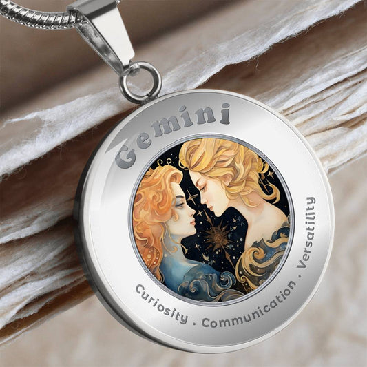 Gemini - Charm Necklace ShineOn Fulfillment