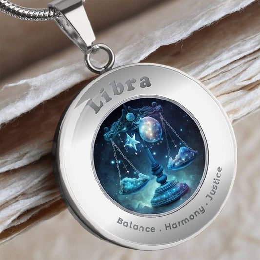 Libra- Charm Necklace ShineOn Fulfillment