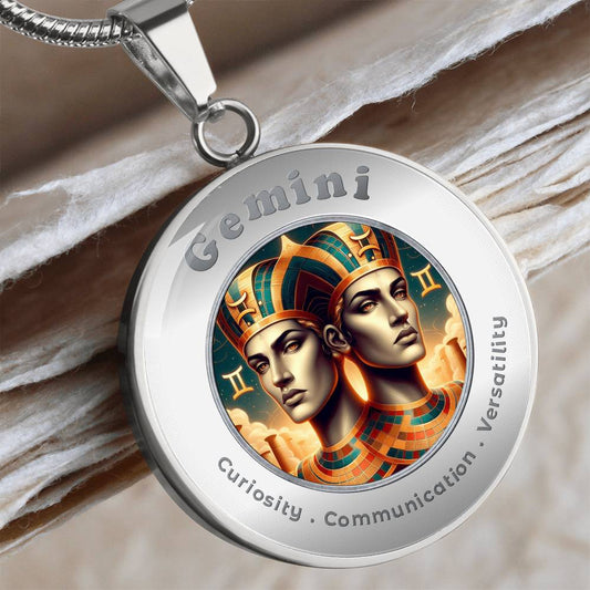 Gemini - Charm Necklace ShineOn Fulfillment