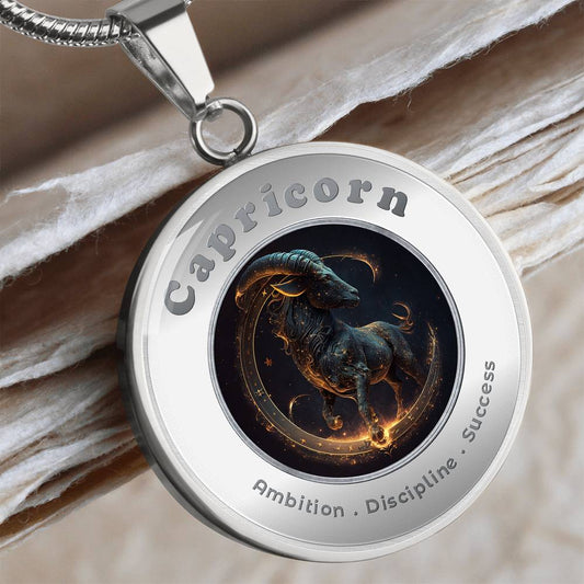 Capricorn - Charm Necklace ShineOn Fulfillment