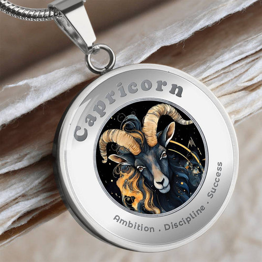 Capricorn - Charm Necklace ShineOn Fulfillment