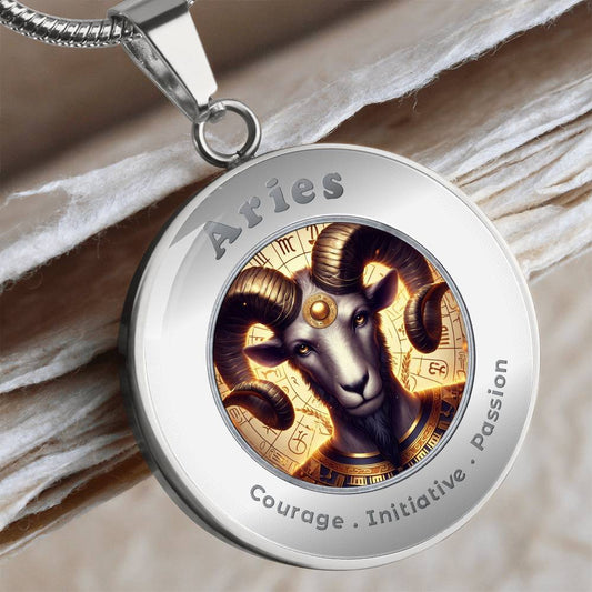 Aries - Charm Necklace ShineOn Fulfillment