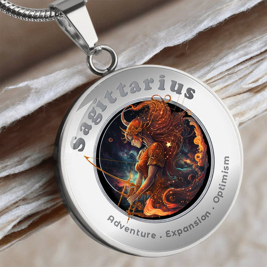 Sagittarius - Charm Necklace ShineOn Fulfillment