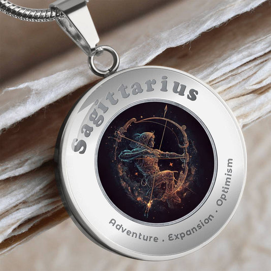 Sagittarius - Charm Necklace ShineOn Fulfillment