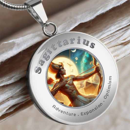 Sagittarius - Charm Necklace ShineOn Fulfillment