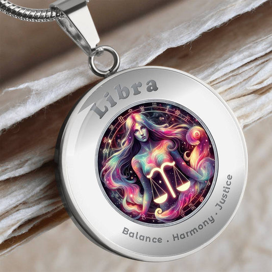 Libra- Charm Necklace ShineOn Fulfillment