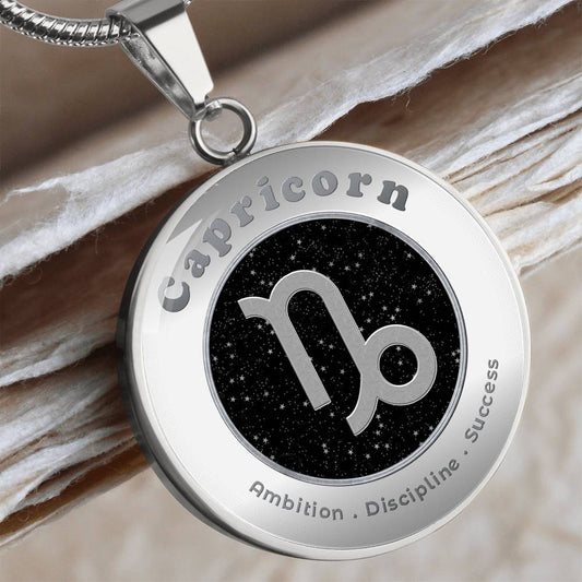Capricorn - Charm Necklace ShineOn Fulfillment