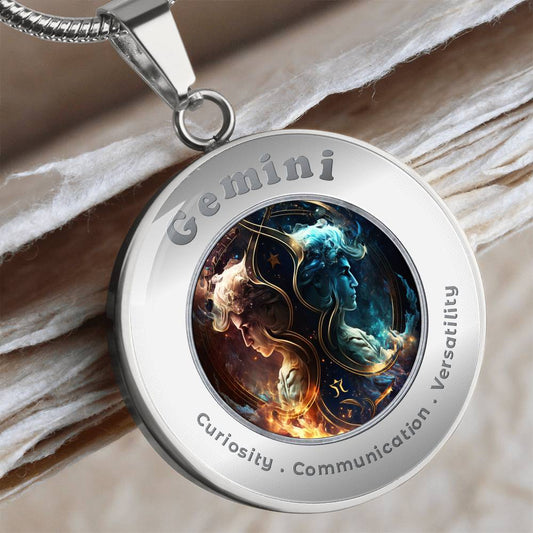 Gemini - Charm Necklace ShineOn Fulfillment