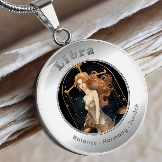 Libra- Charm Necklace ShineOn Fulfillment