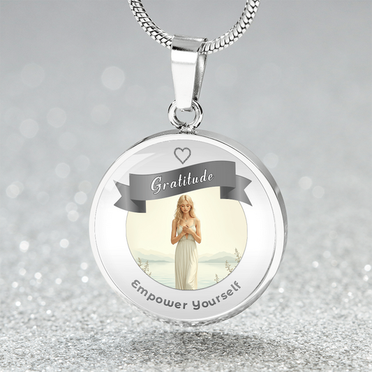 Gratitude Affirmation Pendant