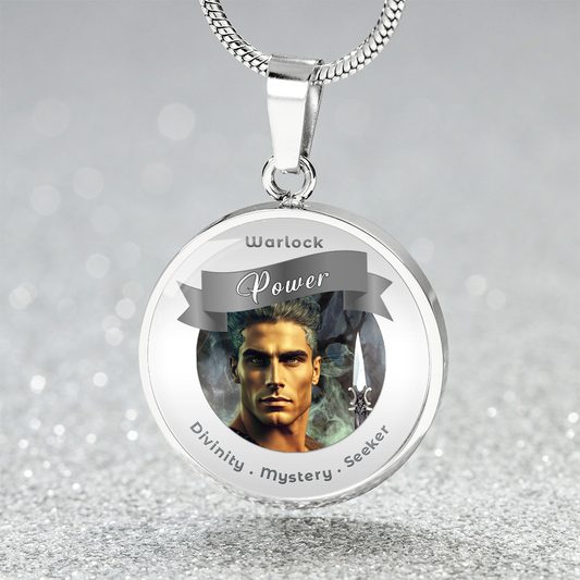 Warlock - RPG Fantasy Charm Necklace ShineOn Fulfillment