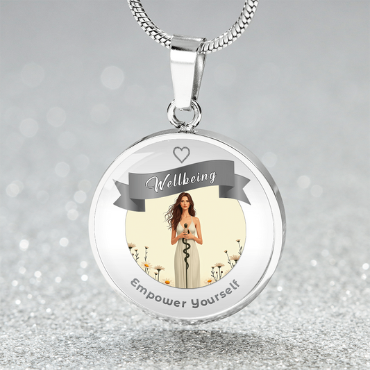 Wellbeing Affirmation Pendant