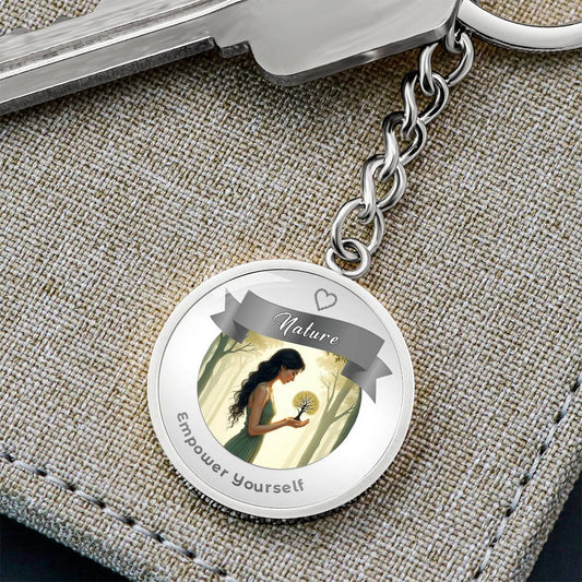 Nature Affirmation Keychain