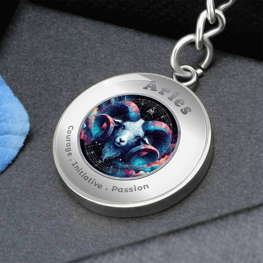 Aries - Charm Keychain ShineOn Fulfillment