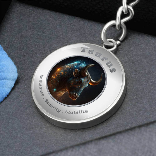 Taurus - Charm Keychain ShineOn Fulfillment