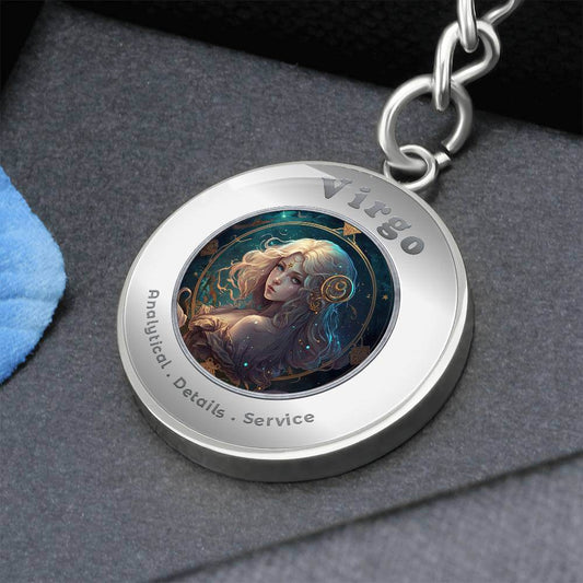 Virgo - Charm Keychain ShineOn Fulfillment