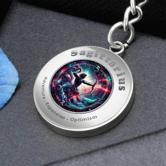 Sagittarius - Charm Keychain ShineOn Fulfillment