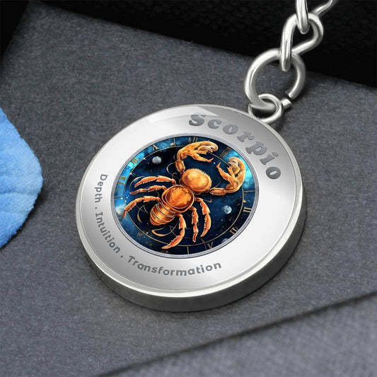Scorpio - Charm Keychain ShineOn Fulfillment