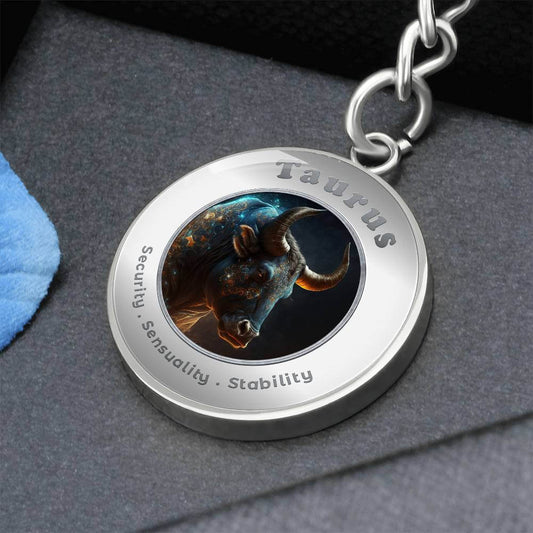 Taurus - Charm Keychain ShineOn Fulfillment