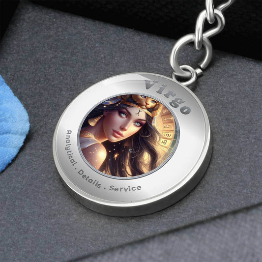 Virgo - Charm Keychain ShineOn Fulfillment
