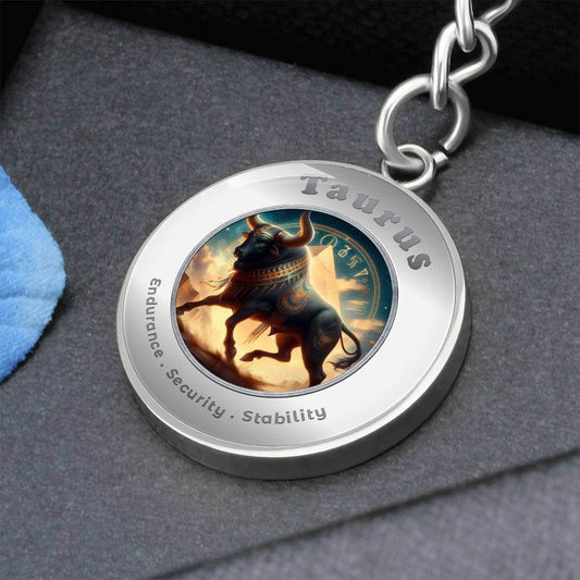 Taurus - Charm Keychain ShineOn Fulfillment