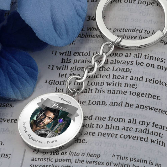 Paladin - RPG Fantasy Charm Keychain ShineOn Fulfillment