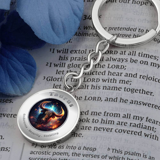 Taurus - Charm Keychain ShineOn Fulfillment