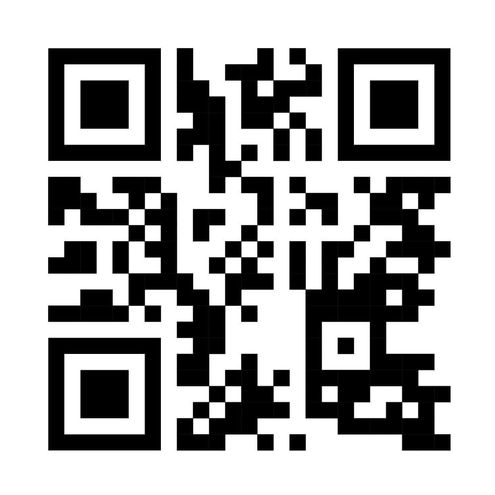 QR code for scanning using a smartphone or tablet for accessing web content or information.