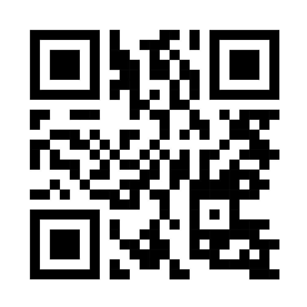 QR code for scanning with mobile devices