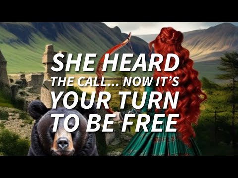 Arrow - Freedom Vibes Song cover with woman and bear, inspirational theme about freedom and empowerment, "She heard the call."