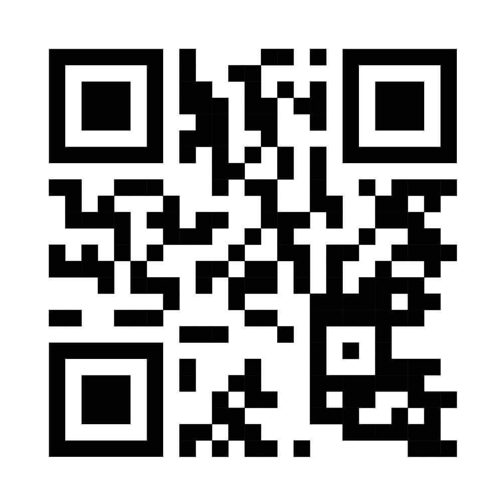 QR code for scanning to access a website or digital content