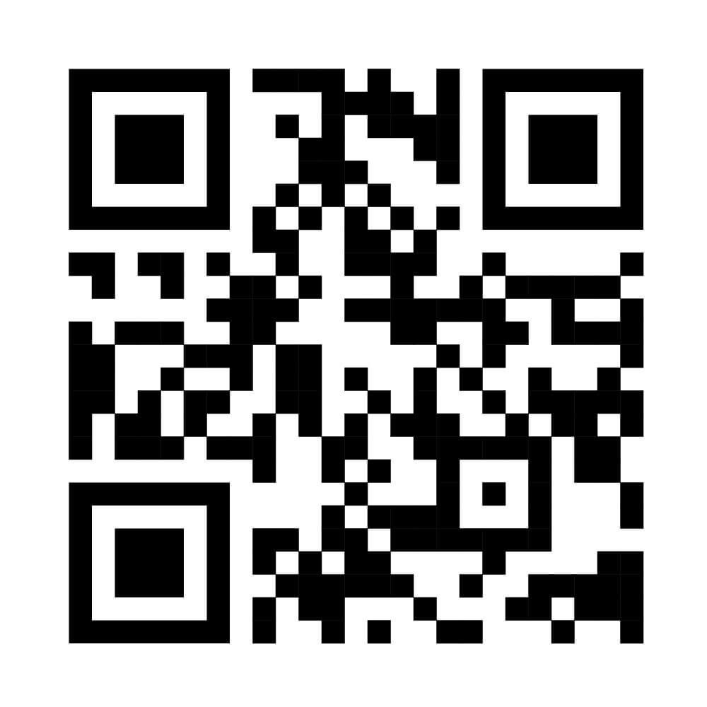 QR code leading to a website or digital content.