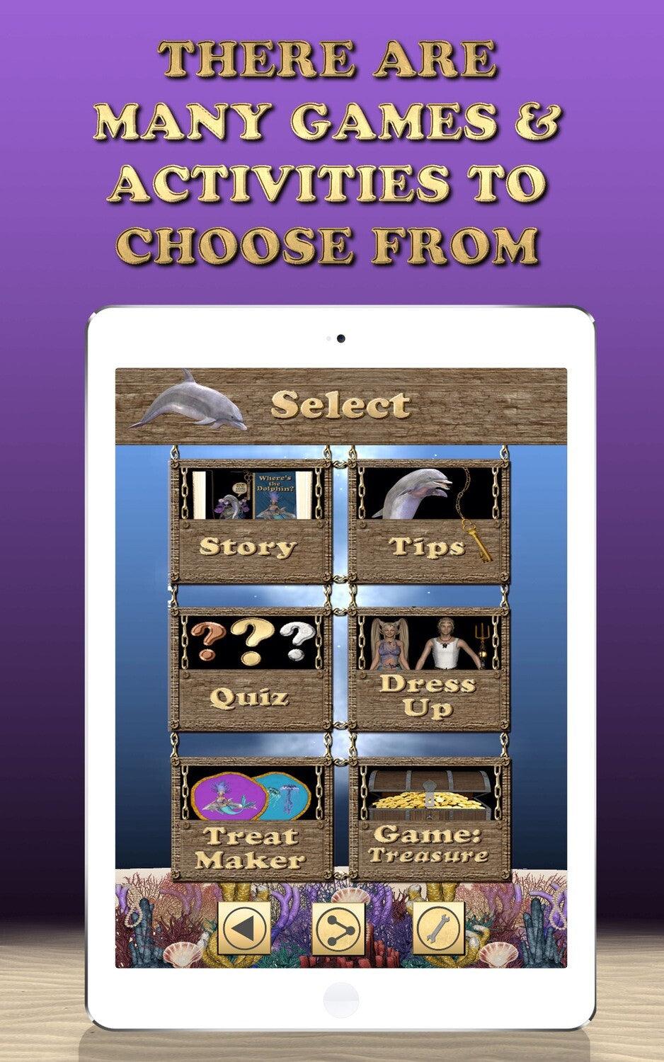 Where's The Dolphin? App - Download For FREE (FREE) More Than Charms Digital